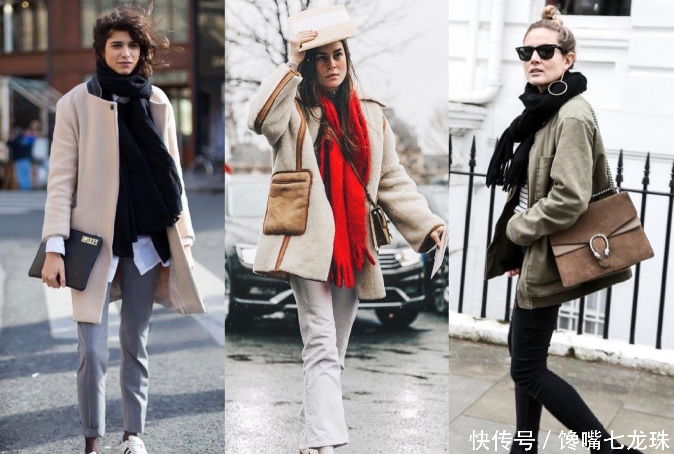 高级|你会搭配围巾吗?这样挑选搭配围巾让你的冬天变得时髦又高级!