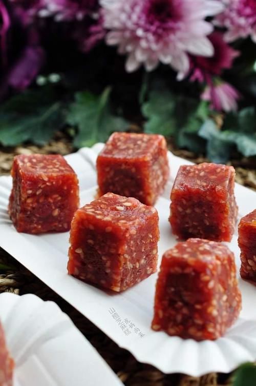 好吃的甜品7款：芝士蛋糕、山楂豆沙糕、糯米藕、蔓越莓卷