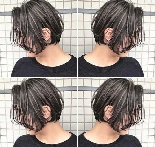 中年女性白发很多适合留长发还是短发？