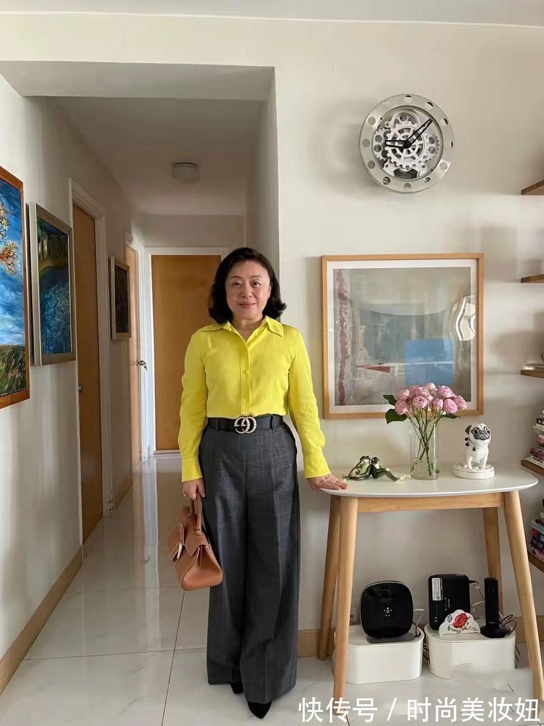 秋冬|50岁女人身材微胖长相平平,靠穿搭打造高级气质,会穿太重要