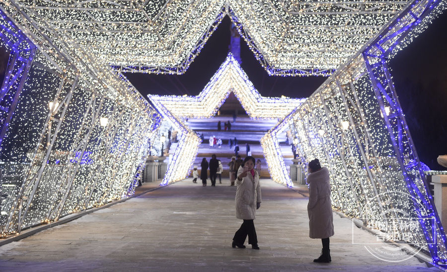 夜游|走进长春冰雪乐园 感受冰雪奇幻夜游