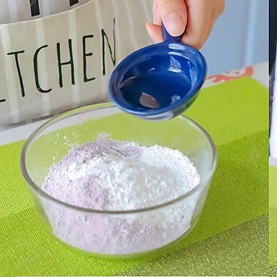 冬日里来一道紫薯饼干，保你一天元气满满