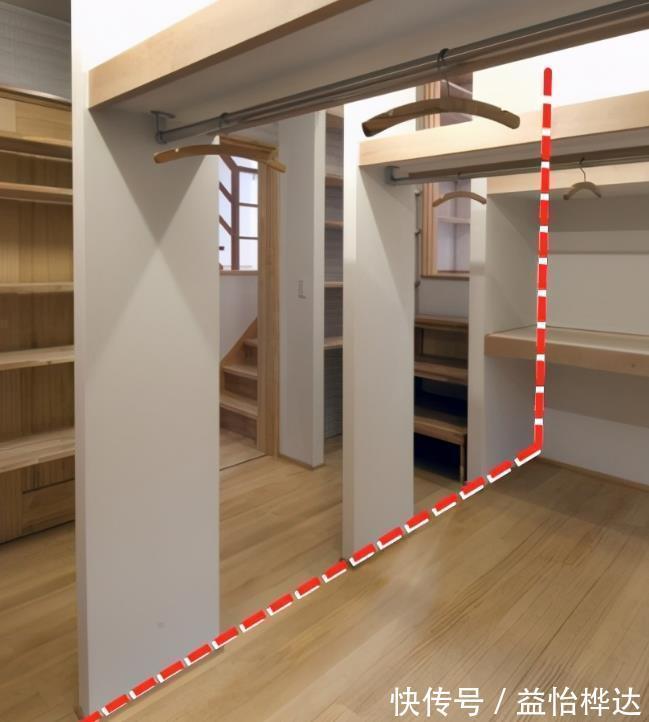 衣帽间|衣帽间可学日本这样的，一分为二的设计，方便的同时还不愁收纳！