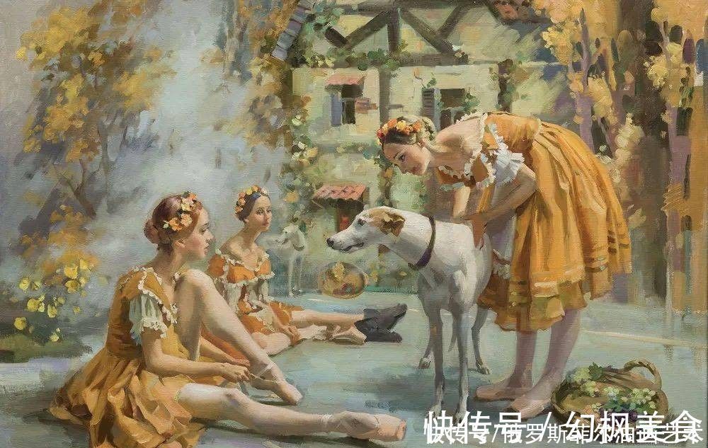 沃斯特雷佐娃!俄罗斯画家阿纳斯塔西娅·沃斯特雷佐娃漂亮油画作品欣赏