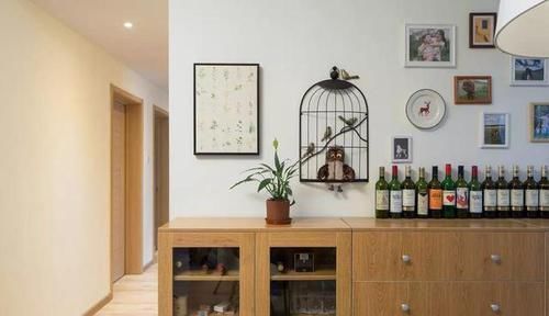 原木风|120㎡简约原木风,青梅竹马小夫妻温馨的家