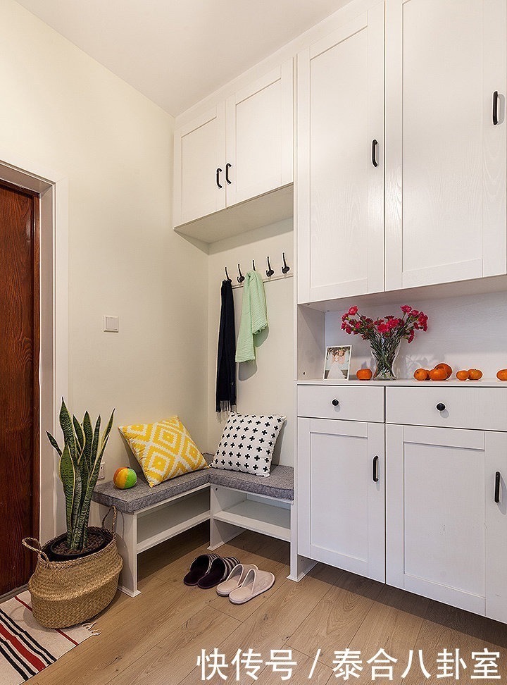 橱柜|迫不及待给大家晒我的新房，全屋效果温馨，但橱柜的颜色被吐槽了