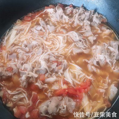 太太乐香菇精 之金针肥牛锅