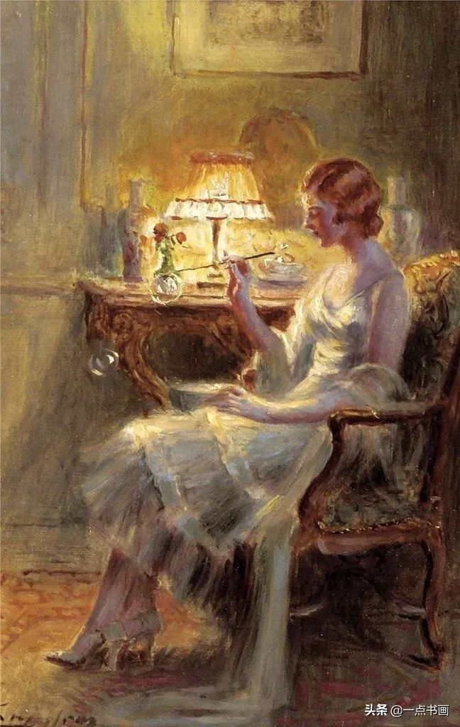 精致@他笔下的女子细腻精致,光泽诱人