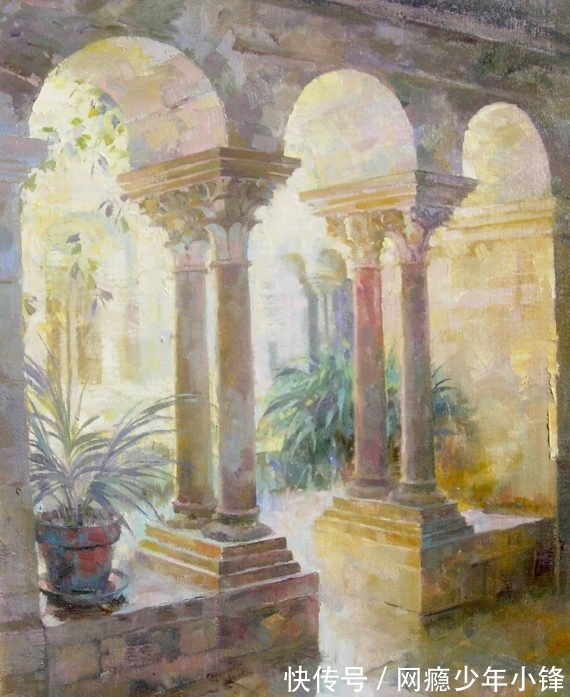 肯塔基大学!美国芝加哥艺术家约翰·迈克尔·卡特油画作品欣赏