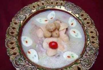 美食推荐:酸甜里脊、红扒羊脸、鸽鸣鲍泳制作方法