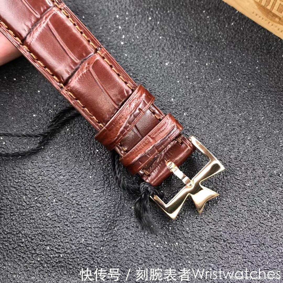 复刻表|MKS厂江诗丹顿8518复刻表玫瑰金白盘对比正品简评！