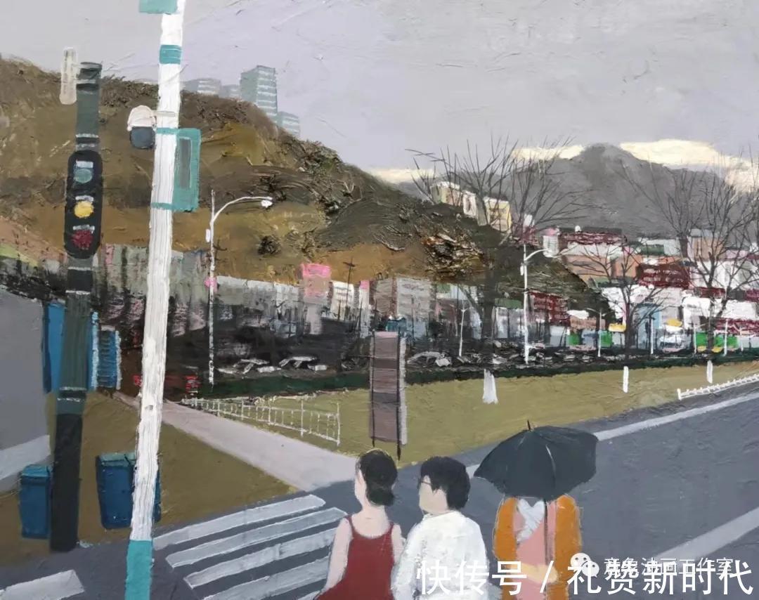 油画作品@2021年任鹏龙小幅油画作品