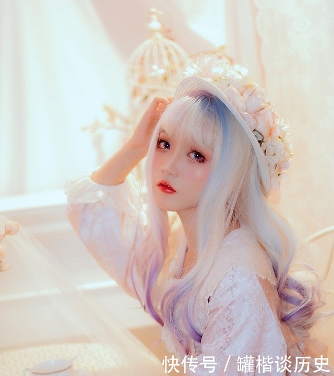 LOLITA装扮——粉红少女粉洛丽塔cosplay