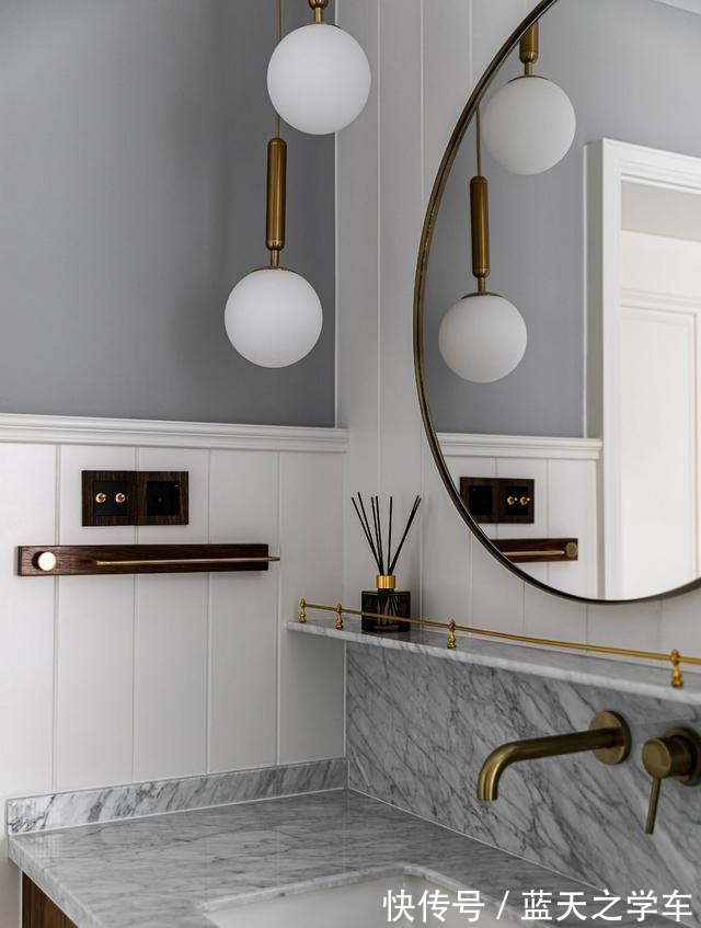 空间|121㎡美式与北欧的邂逅，许你一座城中的温暖港湾！