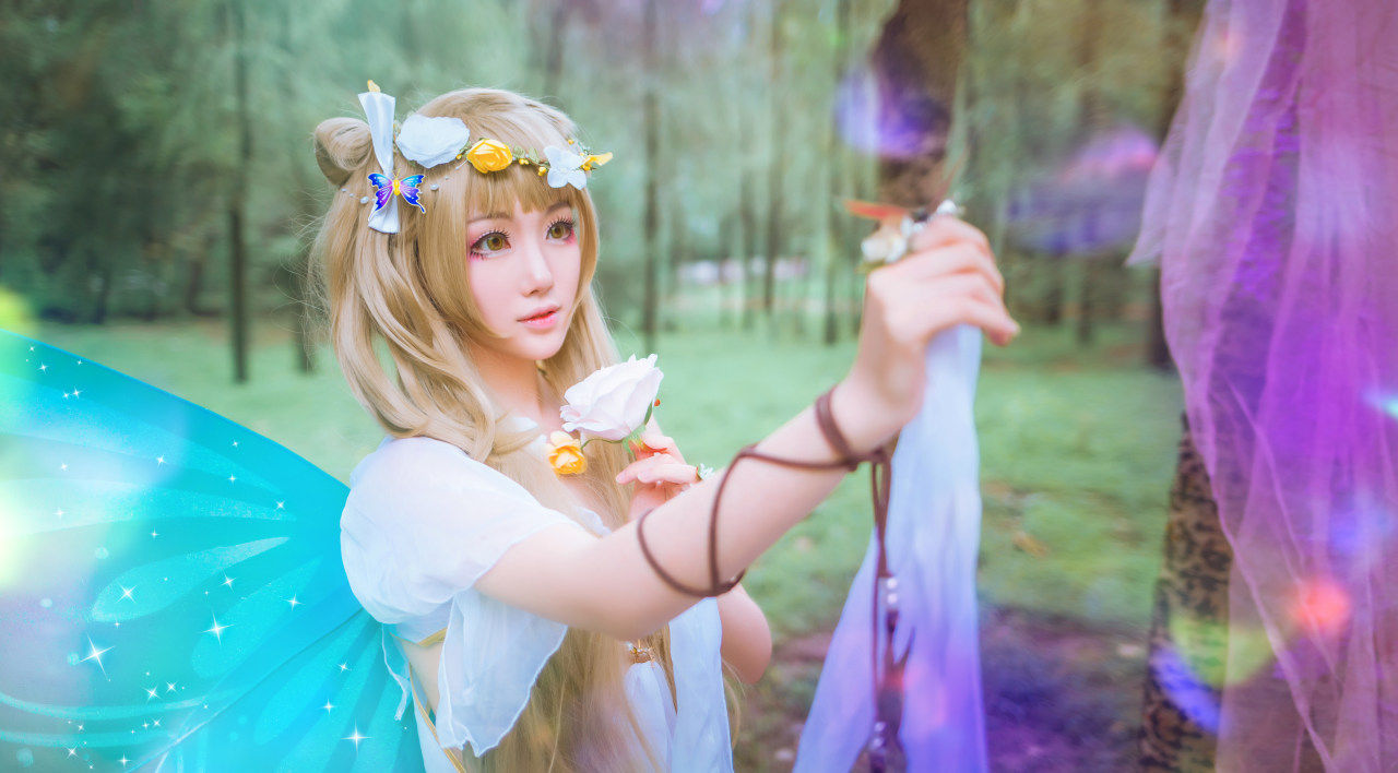 小鸟|LoveLive！南小鸟花精灵觉醒cosplay
