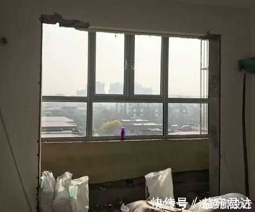 物业|楼上装修，直接把飘窗砸了包进客厅，物业看了不罚款却夸真好看！