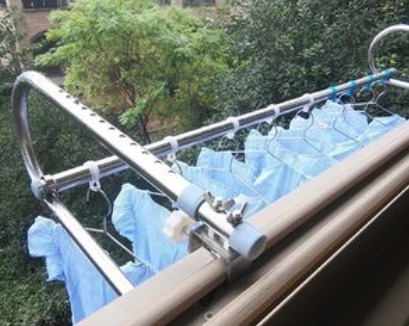 晾晒|去长沙出差，偶然发现一户人家阳台，真让人开眼界，拍下照着学！