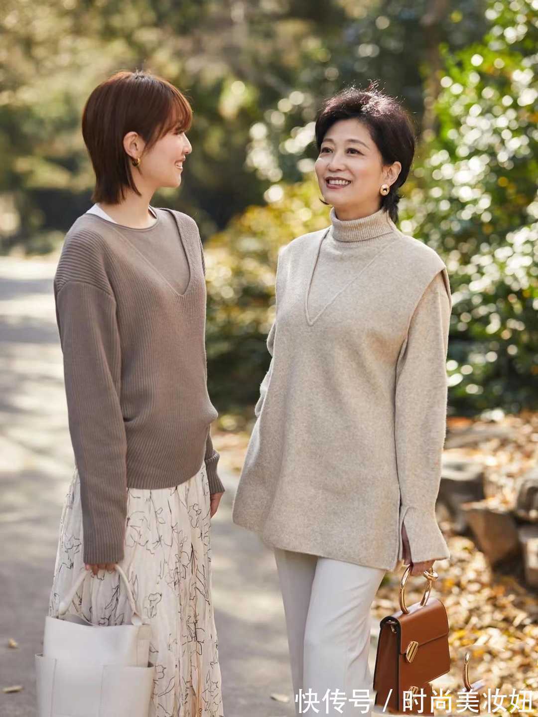 妈妈 60岁妈妈懂搭配更显气质,学会这4个穿搭术,高级又减龄