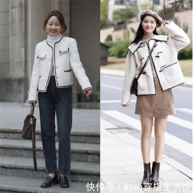 时髦|羽绒服收起来吧!今年流行的是“小外套”,温暖又显瘦,太时髦了