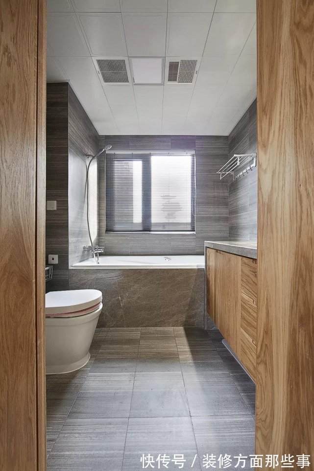 大户型|127平代原木风四居室,一起来感受沉静简约古朴风美好