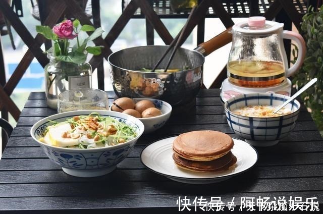 香蕉松饼|晒我家七天早餐，每天早餐食谱提前安排，只为家人吃得营养又健康