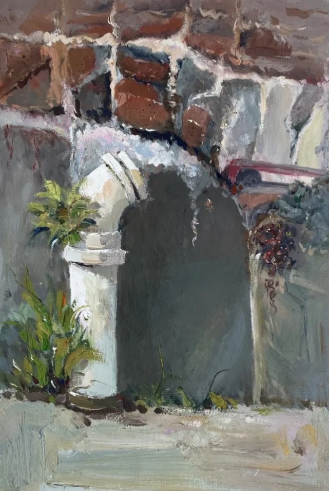 写生@"外师造化 中得心源" :20级象贤中学美术生沙湾古镇写生作品汇报展