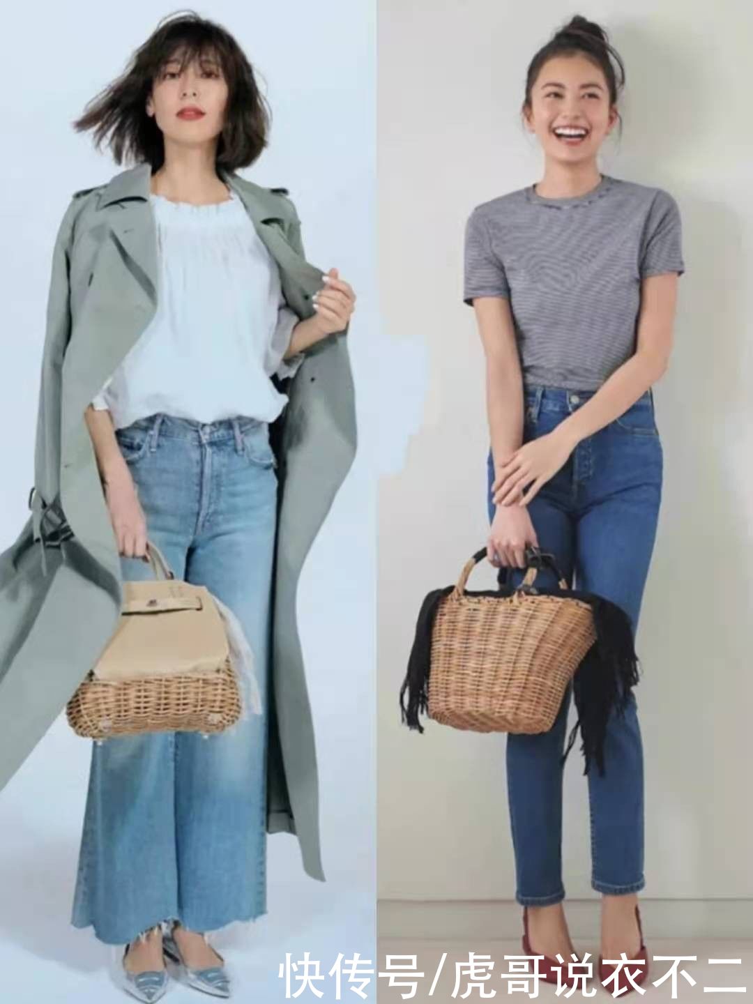 女人年过40少穿运动鞋，会穿尖头鞋才显年轻，日杂搭法太显气质了