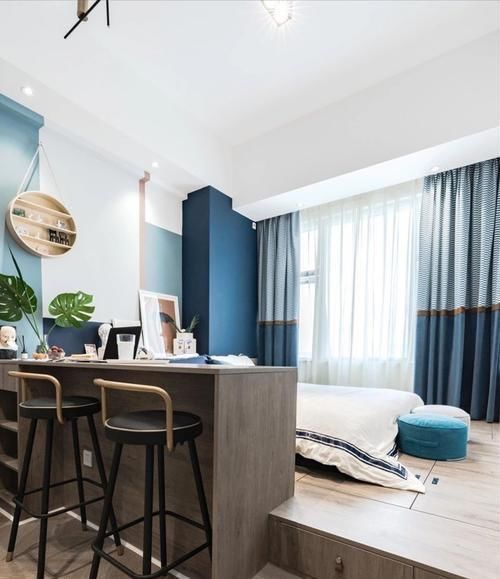 电视柜|跪服!35㎡小公寓却拥有30㎡收纳空间,堪称小户型改造典范!