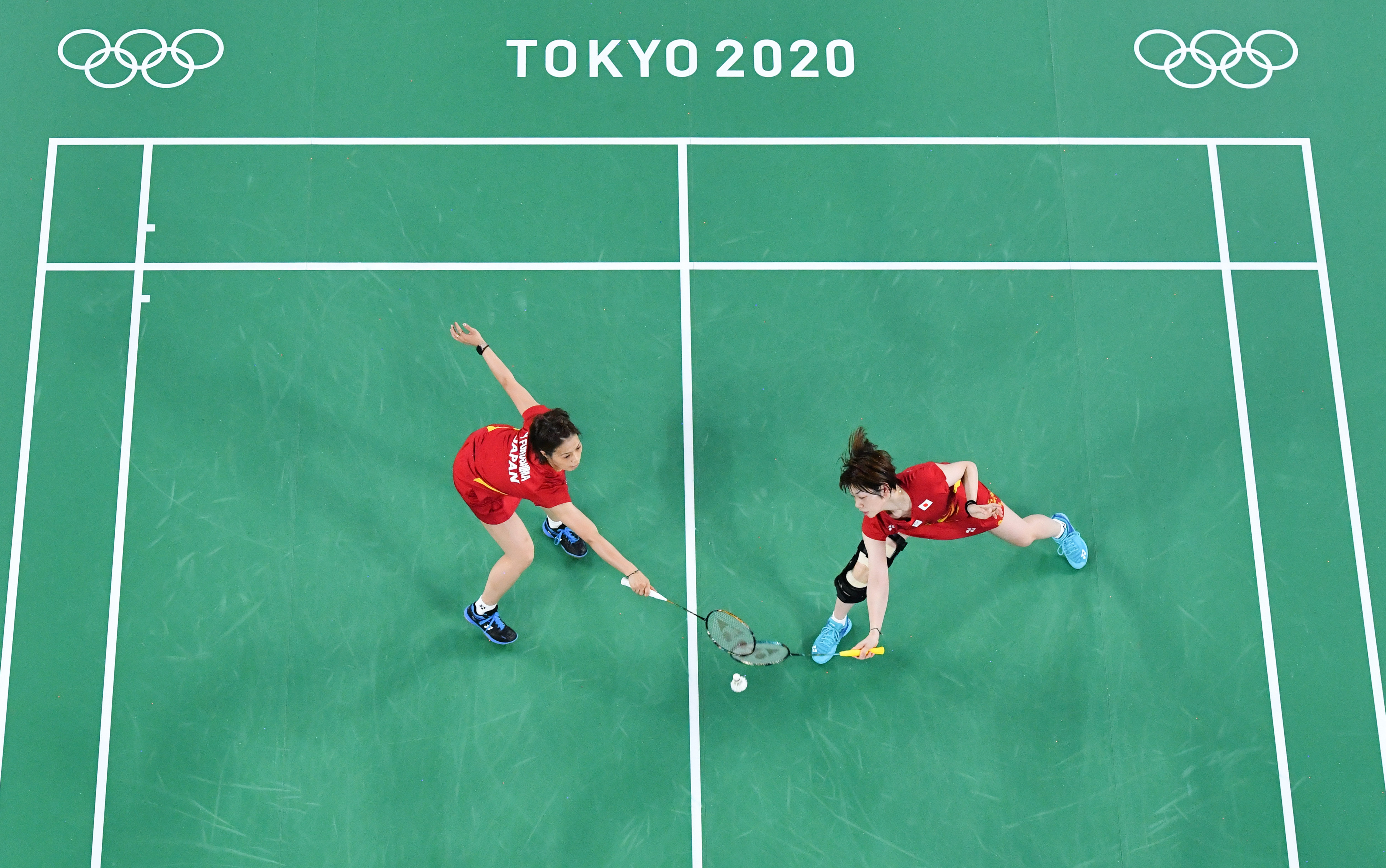 羽毛球 女双小组赛 福岛由纪 广田彩花获胜 全网搜