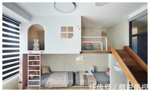 上下铺|同样是儿童房,机智的父母这样设计,怪不得熊孩子看完想住进去!