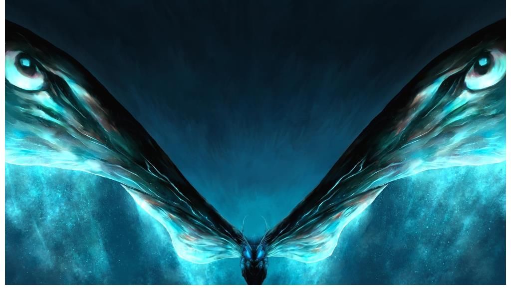 怪兽|怪兽女王，魔斯拉的基本形态。