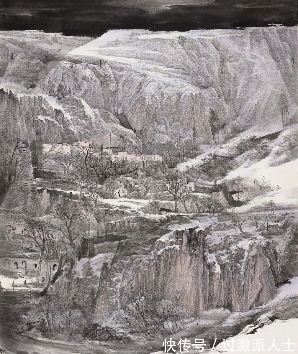 山林|山林丘壑，寂静大美｜张永琦山水画