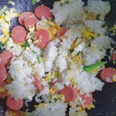 健康美味蛋炒饭，寒冷冬日里必备哦