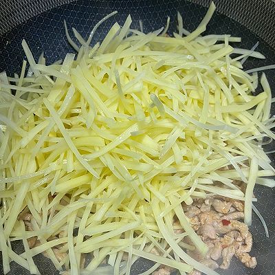 酸豆角|土豆丝炒肉丝