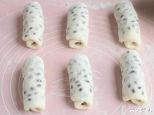 红豆卷|每天早上两个山药红豆卷,孩子吃了营养健康脾胃好,身体棒