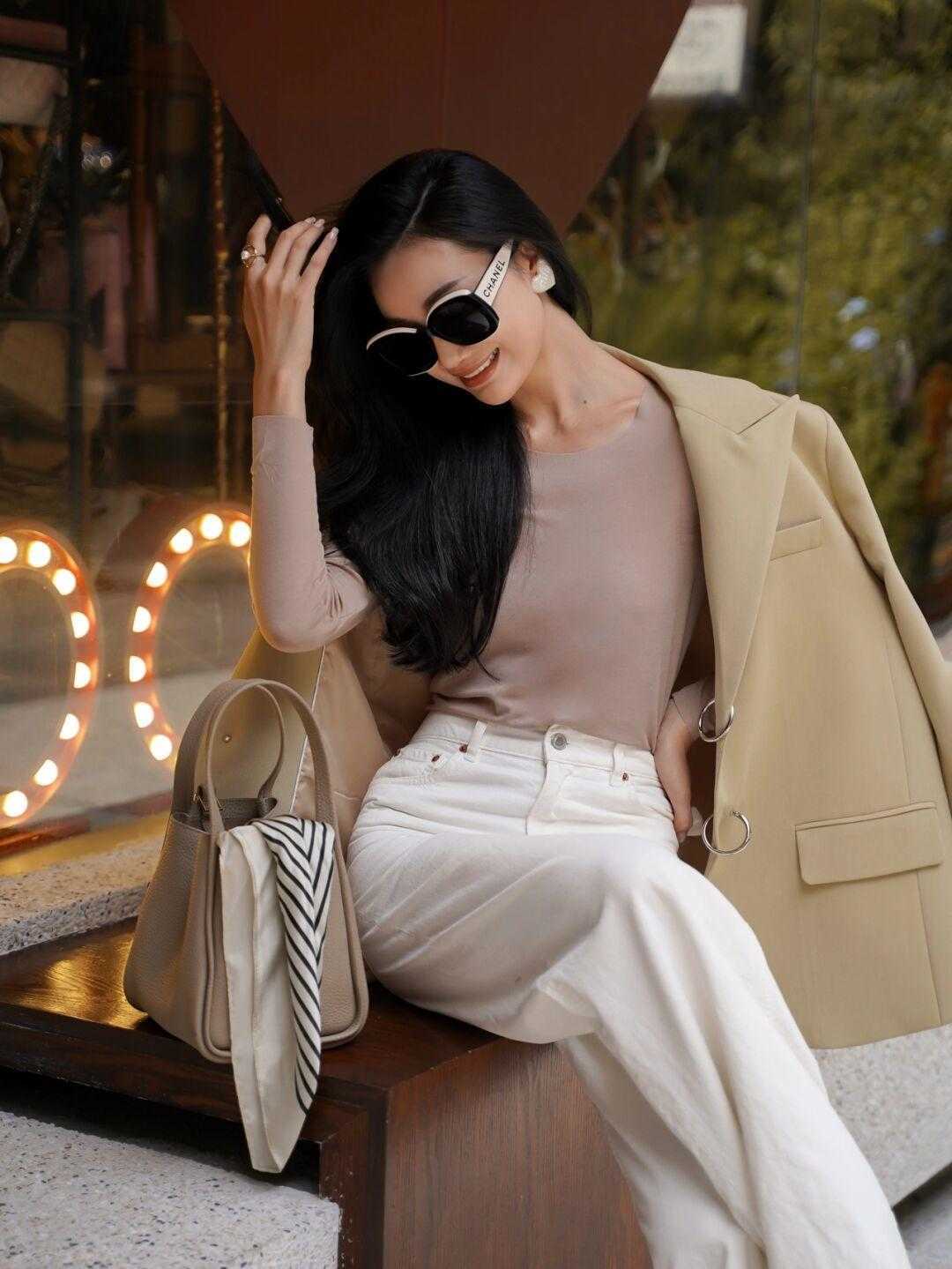 小蛮腰 早春职场通勤怎么穿?这些西装干练利落又不挑人,照着穿准没错