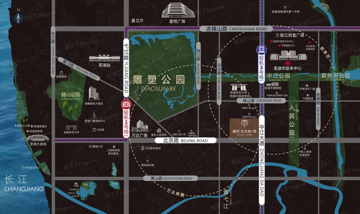 层高|超强买房攻略!想知道芜湖鸠江区融创北京路1號都有啥?这就带你看
