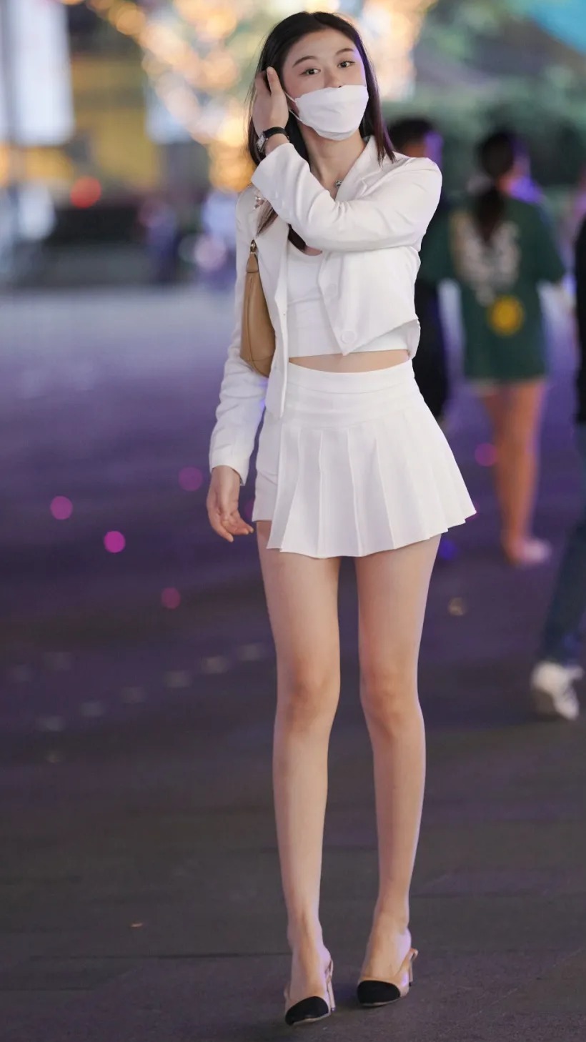 套装裙 白色套装裙时尚优雅又小清新,还非常显气质