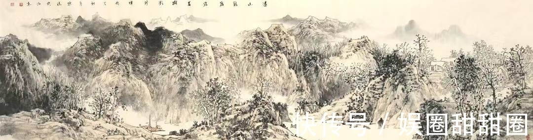 幅幅|李德禄山水画作品集,幅幅都美不胜收、气势磅礴