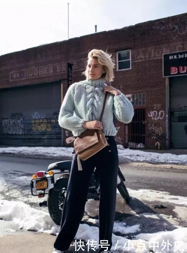 开春百搭又时髦的组合,怎么少得了毛衣+裤装!