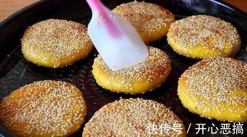 糯米粉|活了半辈子，才知道南瓜饼这样做最好吃，不用油炸，营养又健康