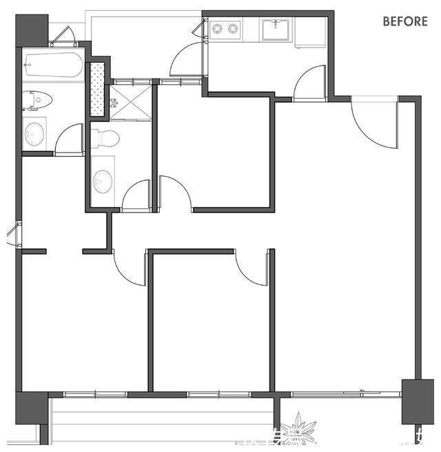 天花板|刚需的夫妻俩重教育，买下市中心75㎡小户型，装修完场面真舒适