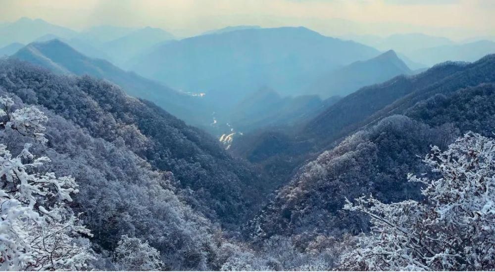 美成|美炸了！雪后鬼谷岭雾凇云海，银装素裹美成仙境！