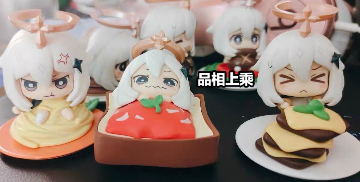 cos|原神:玩家等了4个月的派蒙盲盒到了,它真的被做成了食物!