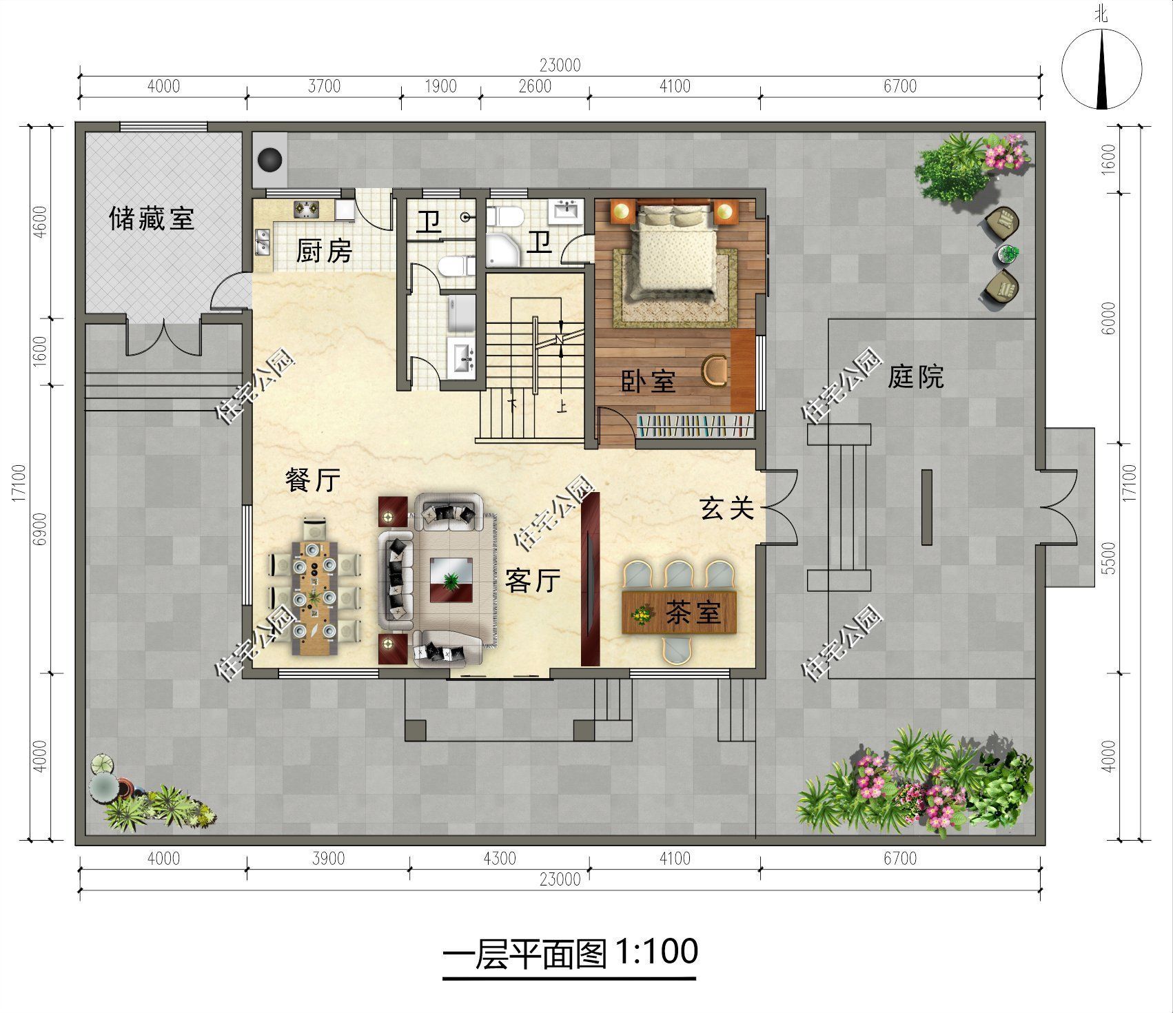 户型|10套带坡屋顶的二层别墅图纸，送给2022年要建房的你