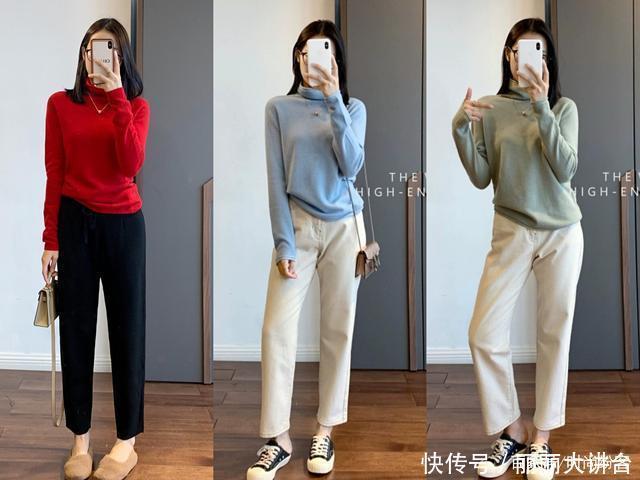 简单的款式，朴素的色调，一衣多穿的技巧，打造秋冬的精致与温柔