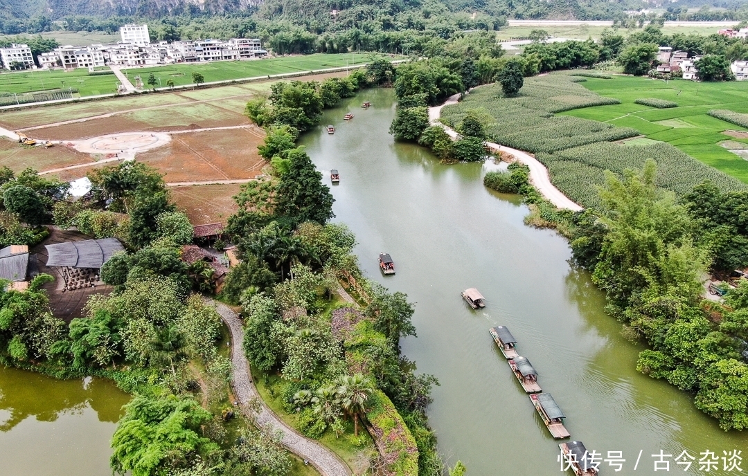 大新县|明仕田园风景区，花千骨的取景地