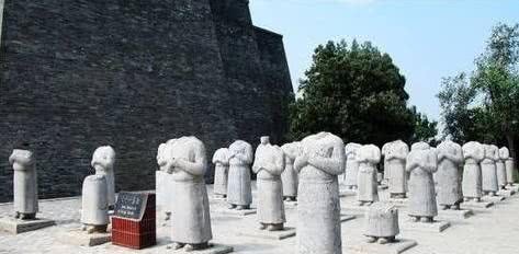 含义|武则天墓前61个无头石人含义，连专家都解不开，却被2位老农破解