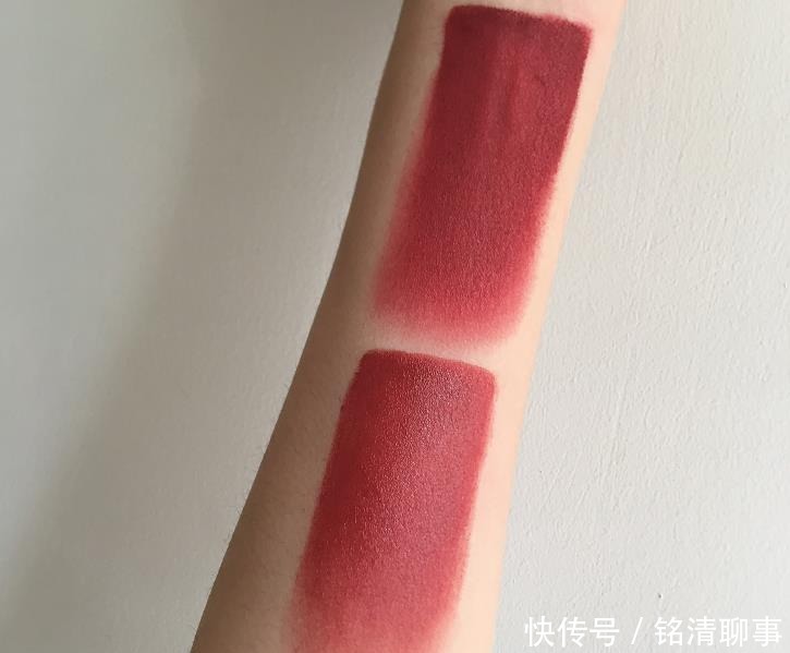 试色|有种炫富叫口红试色,手背、手臂都不算啥,直接换肤才叫厉害