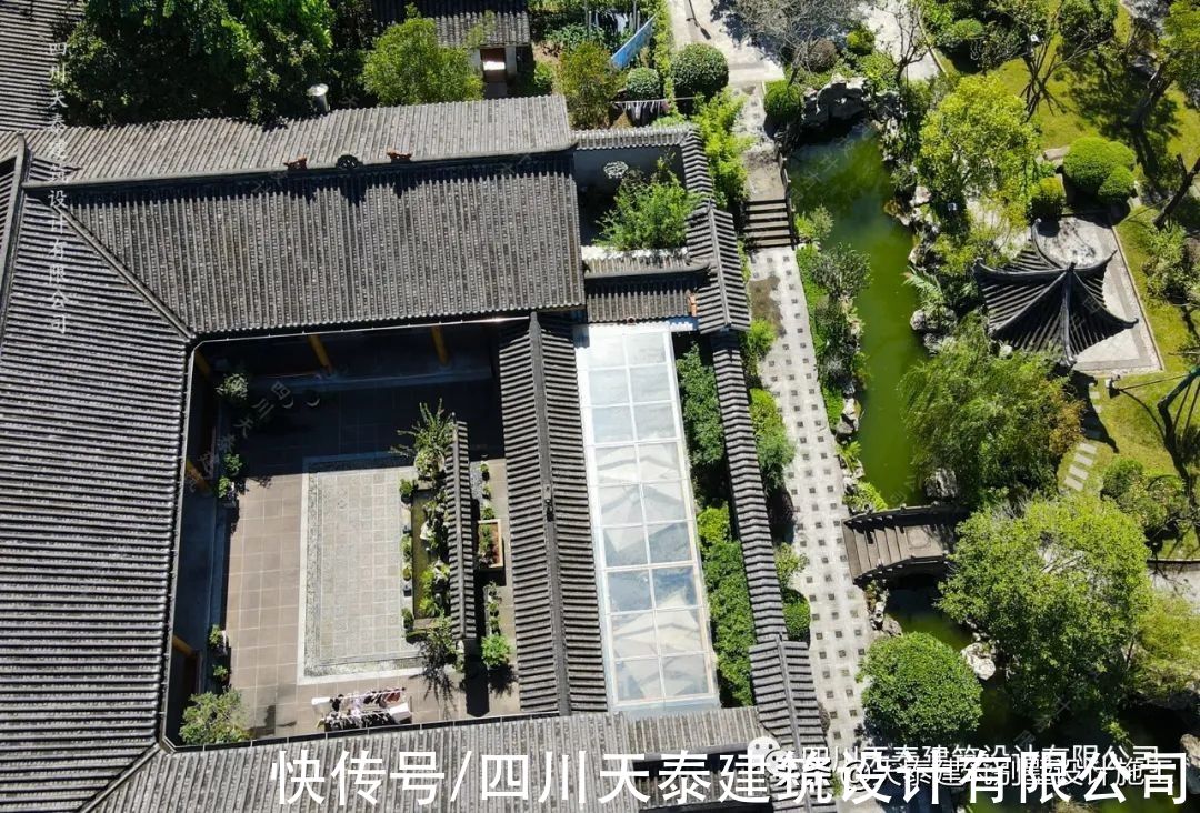 实景|四川眉山一层中式乡村别墅完工实景 农村别墅自建房 眉山施工队